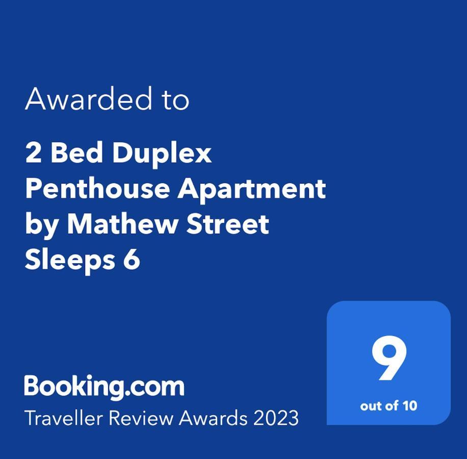2 Bed Duplex Penthouse Apartment By Mathew Street Sleeps 6 Liverpool Exterior foto
